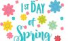 first day of spring clipart