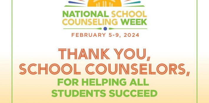 Thank you School Counselors!